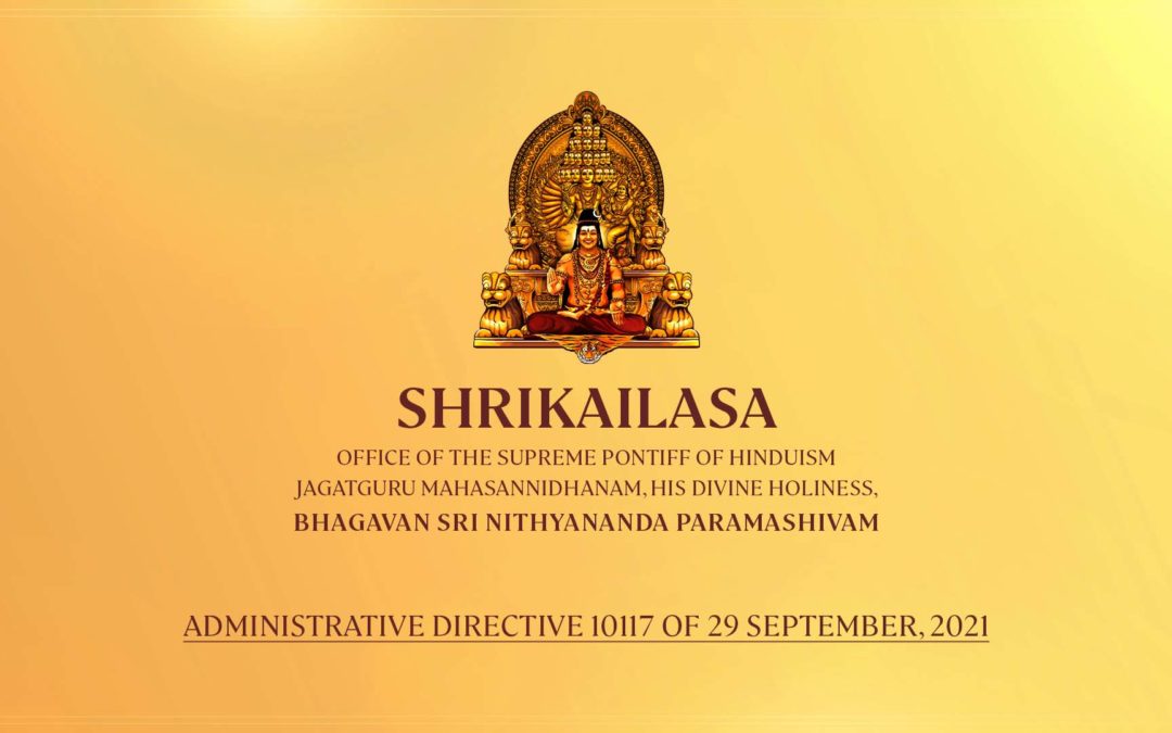 Paramānnam – Sacred Consecrated Food Offering To Bhagavan Nithyanandeshwara Paramaśiva